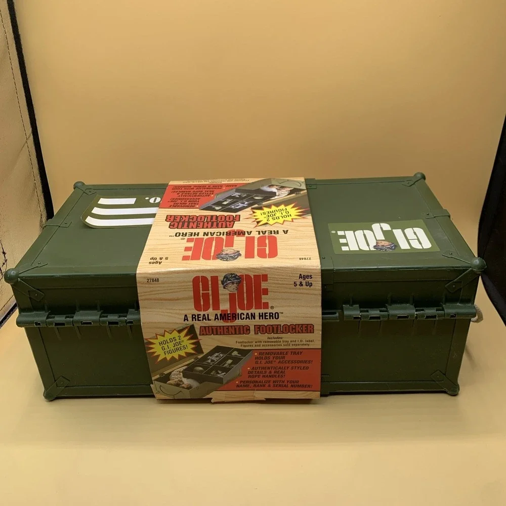 G.I. Joe A Real American Hero Authentic Footlocker Hasbro 1996 No. 27848 NEW